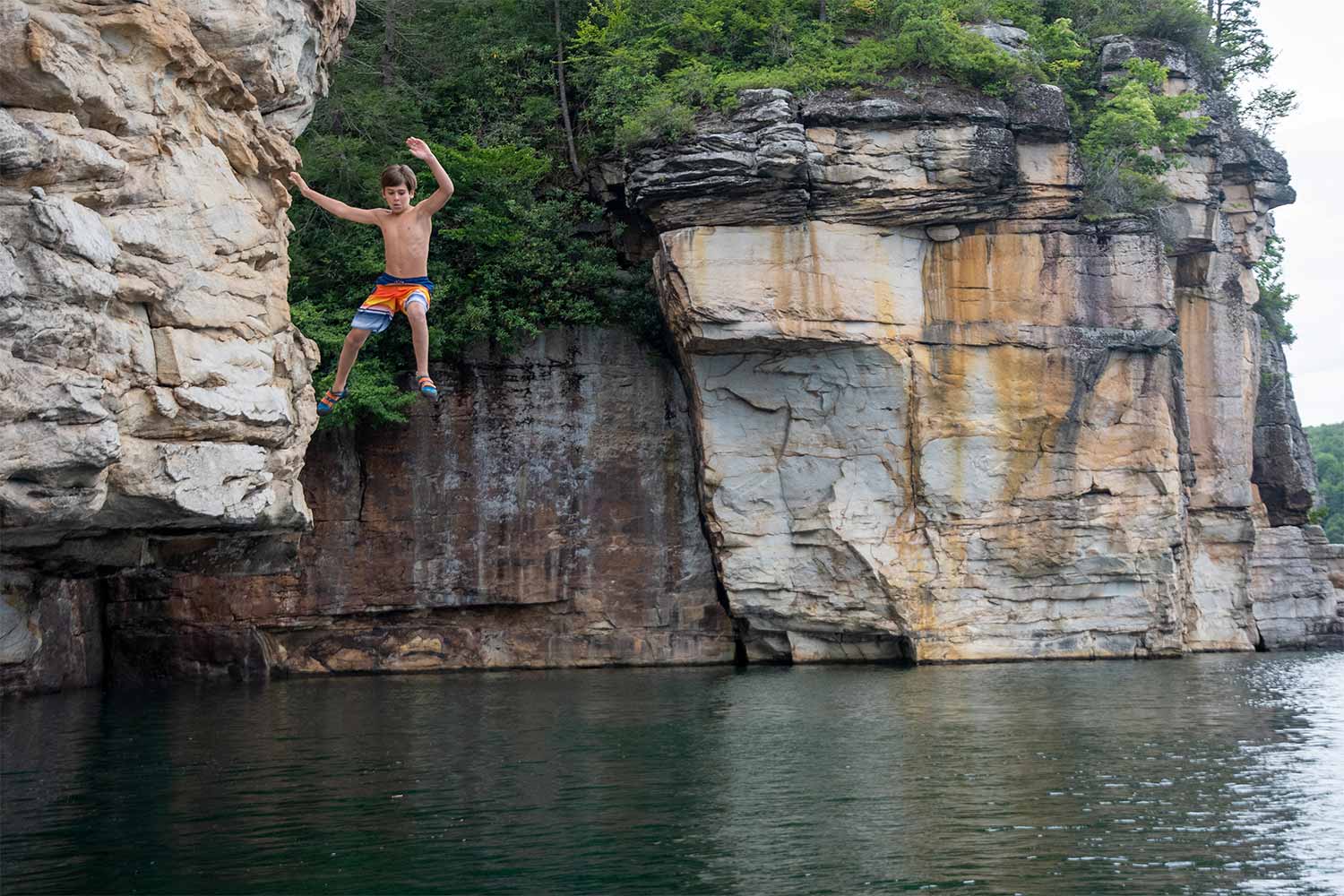 Deep Water Soloing - Real Rocks We provide a safe, professional climbing experience. 