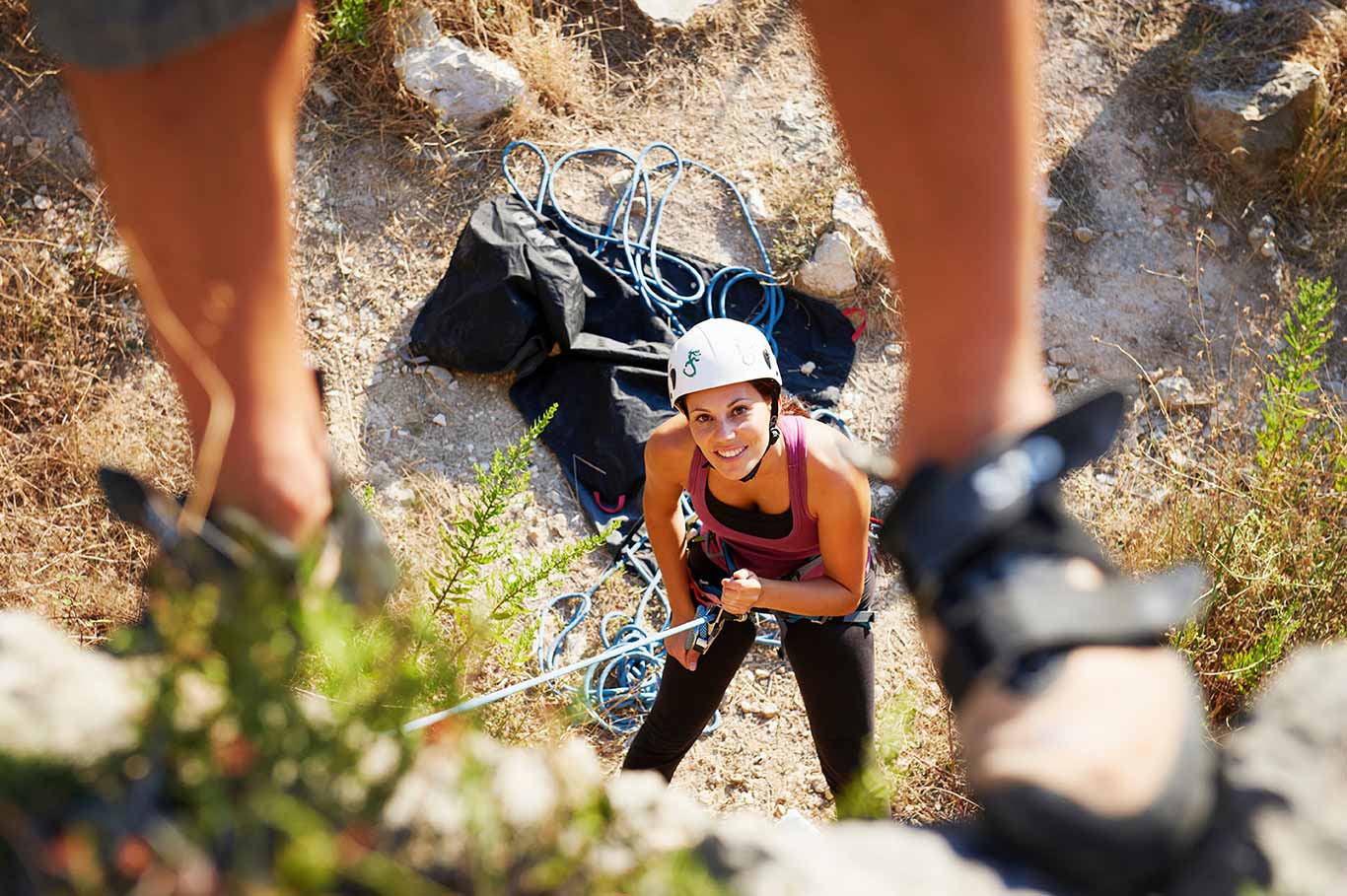 Beginner's Guide to Rock Climbing - Real Rocks We provide a safe, professional climbing experience.