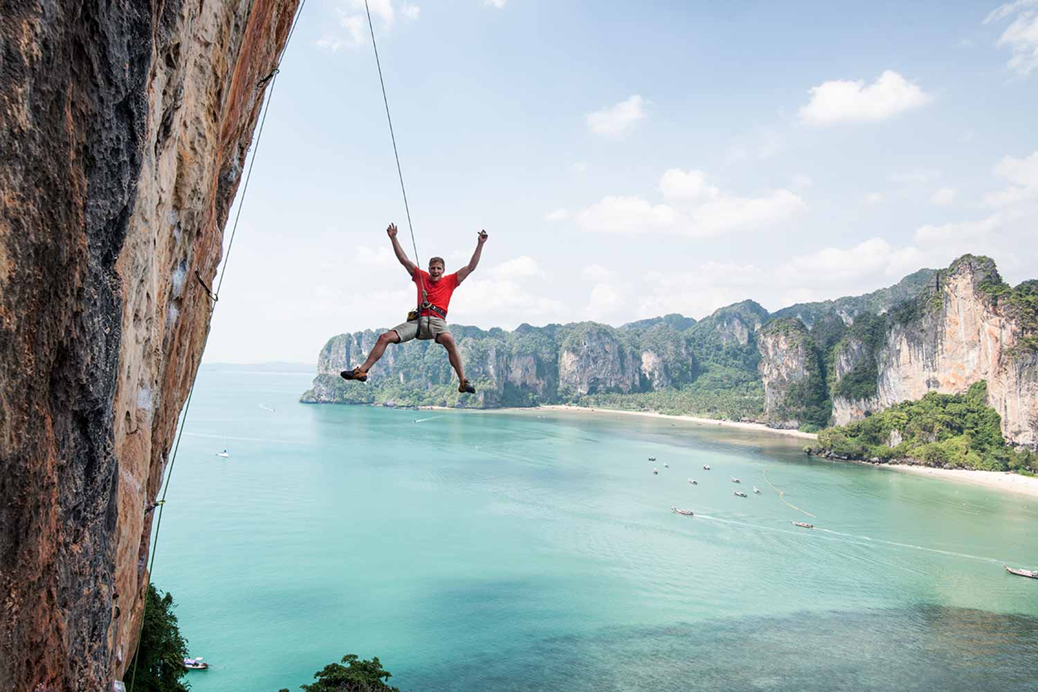 5. Rock Climbing at Railay Beach - Real Rocks, We provide a safe, professional climbing experience. 